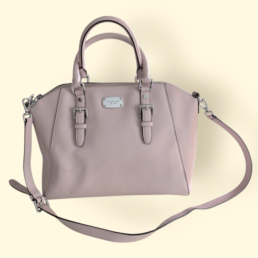 Michael Kors Blush Satchel Bag - Picture 8 of 11